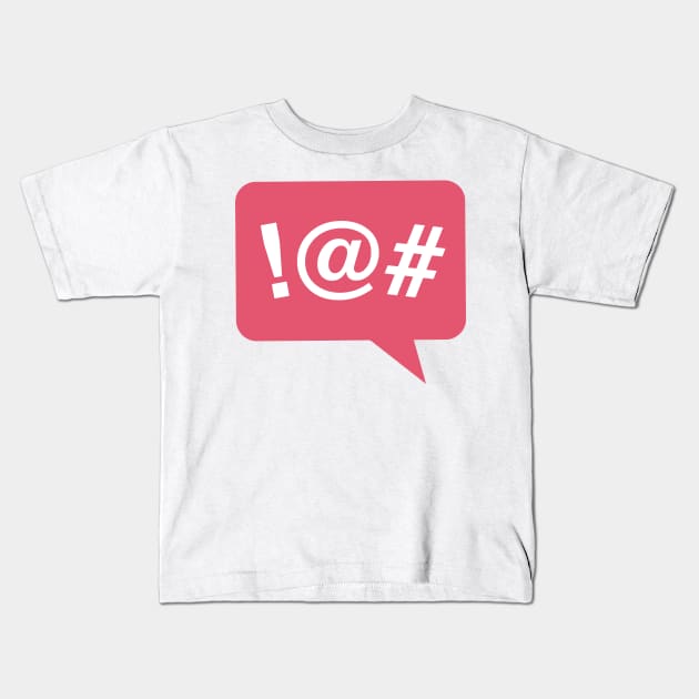 !@# Text Box Kids T-Shirt by LeCouleur